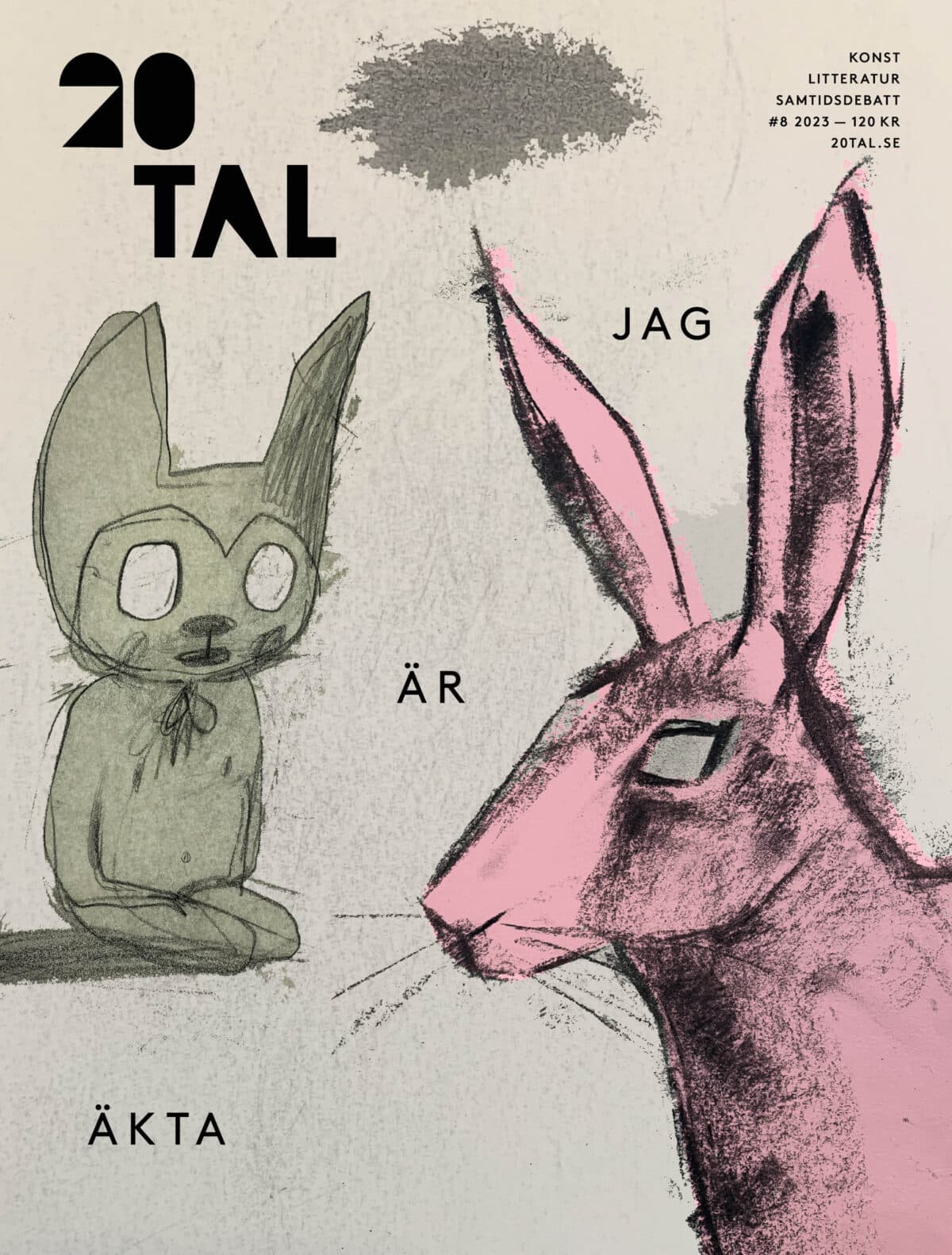 Omslag till tidskriften Jag är äkta